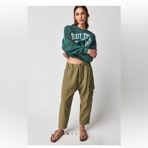 Free people, size XS, olive green